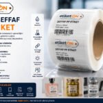Şeffaf PP Etiket